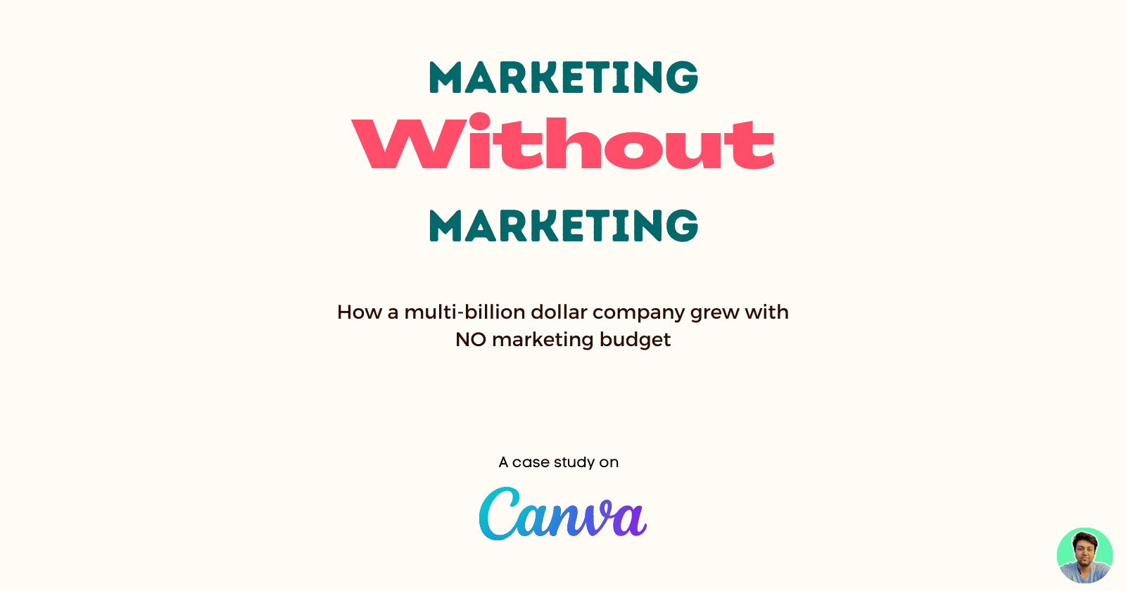 This is the story of how a billion dollar product was marketed without marketing